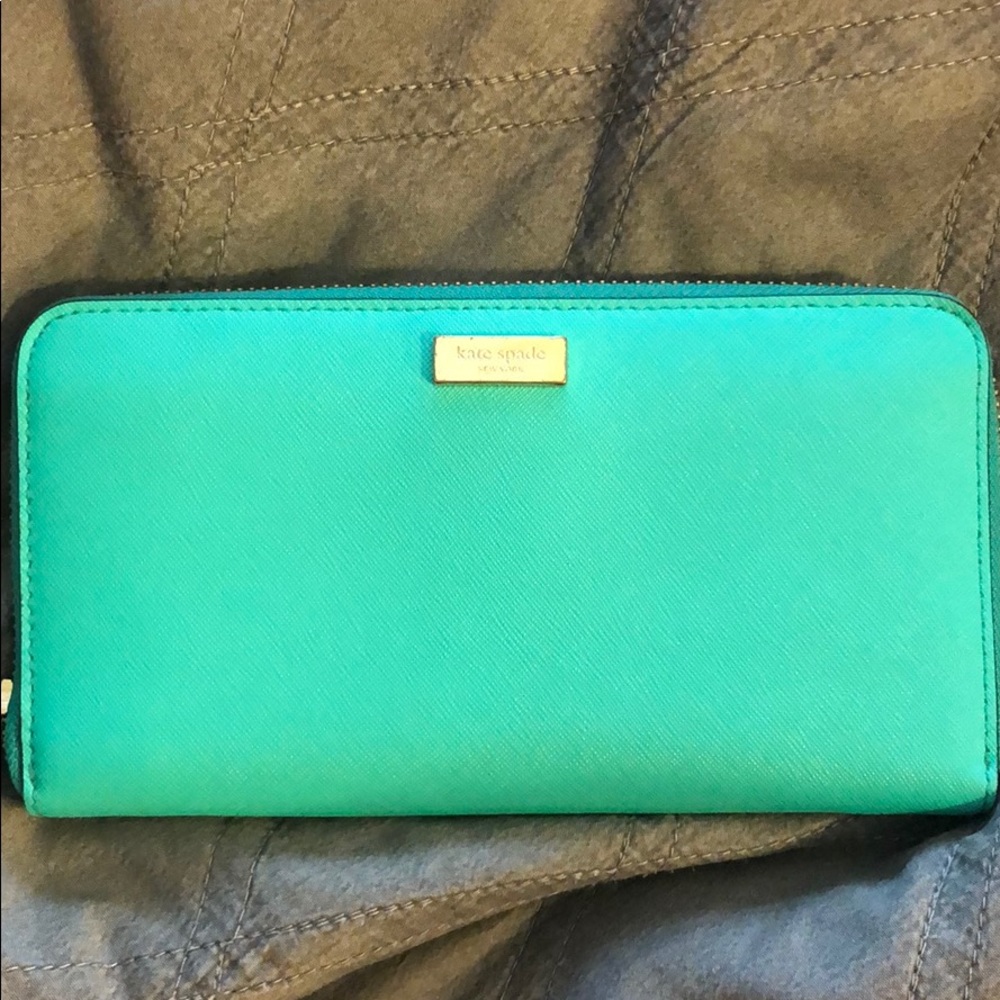 Kate Spade Seafoam Green Wallet
